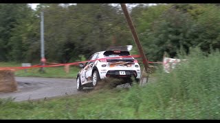 Rallye du Chasselas 2024  CRASHES amp FLAT OUT [upl. by Anayad]