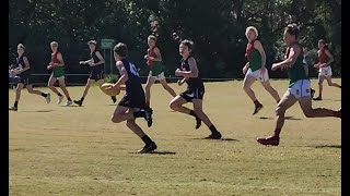 Rd 14 Coorparoo Roos Vs Sandgate Hawks U15 Div 3 AFL 4824 Benji 43 [upl. by Asenab]