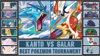 BEST KANTO vs BEST GALAR  Best Pokémon Tournament Battle 1 [upl. by Agnola]