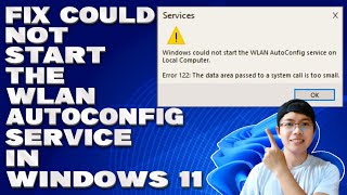 How To Fix Could Not Start the WLAN Autoconfig Service in Windows 1011 Solution [upl. by Ursola271]