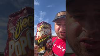 Food review on “Cheetos Popcorn Flamin Hot Cinnamon Sugar” [upl. by Salbu]