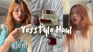 350 Yesstyle Haul  20 trendy cloth Korean Cosmetic  aesthetic cloth [upl. by Ntisuj]