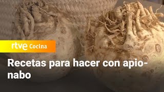 Recetas para hacer con apionabo  Aquí la Tierra  RTVE Cocina [upl. by Nadruoj]