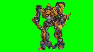 Robot green Screen Video Footage HD [upl. by Asiak]