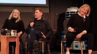 Jemma Redgrave Daphne Ashbrook and Paul McGann interview Bedford Who Charity Con 9 Doctor Who [upl. by Enelaj69]