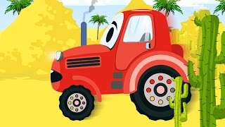 Tracteur et Camion  Dessins animés pour enfants  Voiture pour bébés  Vidéo éducative [upl. by Markman836]