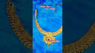 Gold 22ctnecklace design price 133200gold jewellery work shortvideoyoutubeshorttendiring [upl. by Nosnirb]