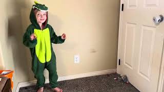 Dinosaur costume [upl. by Casanova]