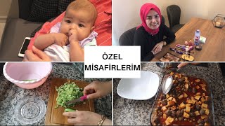 AİLEM MİSAFİRLİĞE GELDİ  BEZELYELİ KÖFTELİ NEFİS YEMEĞİM  ÖZGEYLE VİDEO ÇEKTİK  GÜNLÜK VLOG [upl. by Sheya]