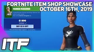 Fortnite Item Shop BANNER SKINS ARE BACK October 16th 2019 Fortnite Battle Royale [upl. by Otsedom919]