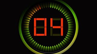 SPEED Timer Countdown v155 CLOCK 60 sec in 20 sec with sound effects HD [upl. by Tekcirc]