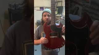 PEGCITY PICKUPS P90 Dogear Pickup loaded into a Gibson SG Junior [upl. by Jaddan]