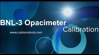 Technidyne BNL3 Calibration Sequence [upl. by Parke]