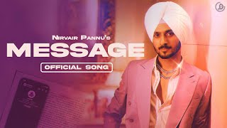 Message  Nirvair Pannu  Official Song  Deol Harman  Juke Dock [upl. by Oiratno]