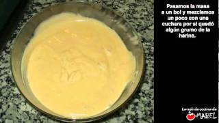 Gofres con thermomix  La Web de cocina de Mabel [upl. by Akirderf615]