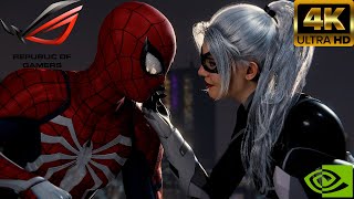 Black Cat Brings Bad Luck  Marvels SpiderMan 4K Gameplay [upl. by Gee]