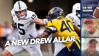 Drew Allar looked different vs West Virginia and thats a great sign for Penn State moving forward [upl. by Tome]