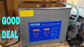 Vevor 10l Sonic Cleaner Review and demo [upl. by Uriiah]