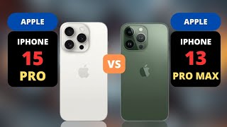 Iphone 15 Pro vs Iphone 13 Pro Max  PHONE COMPARISON [upl. by Hairaza976]