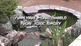 Pond Shield Being Applied to a Pond [upl. by Cash]