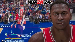 LOW CUT JORDAN DROPS 56 IN A COMP GAME ON PLAYNOW ONLINE [upl. by Alikat]