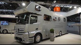 Luxuswohnmobile 2022 Mercedes Benz Actros Alkoven Vario Mobil Wohnmobile [upl. by Trik]