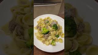 orecchiette orecchiette orecchiettepasta pasta saucepasta brocolli orecchietterecipe newyork [upl. by Adnolohs]