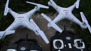 Syma X5C1 Vs Syma X5C Quadcopter  Flight Comparison [upl. by Lada]