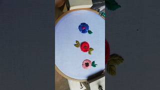 woven rose free embroidery class designs [upl. by Aihsia]