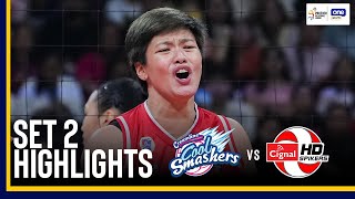 PLDT VS AKARI  SET 2 SEMIS GAME HIGHLIGHTS  2024 PVL REINFORCED CONFERENCE  AUGUST 31 2024 [upl. by Wirth546]