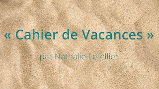 Tuto comment fabriquer un cahier de vacances [upl. by Alyakam]