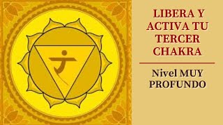 ❤️ Meditación para quotEQUILIBRAR Y ACTIVAR EL TERCER CHAKRA o CHAKRA DEL PLEXO SOLARquot [upl. by Dearborn]