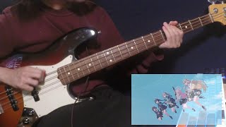 Blue Archive The Animation OP  Bass Cover [upl. by Eirrahs]