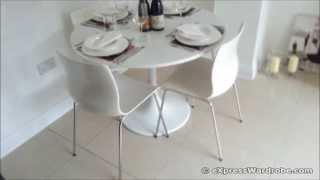 IKEA Docksta Table with Erland Chairs  Dining Set Design [upl. by Calv]