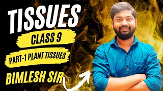 CLASS 9 TISSUES  PART 1   PLANT TISSUES [upl. by Radec206]