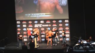 UFC 164 Benson Henderson vs Anthony Pettis  WeighIn [upl. by Mariquilla]