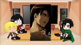 AOT react to Eren Levi Ereri deutsch [upl. by Occir]