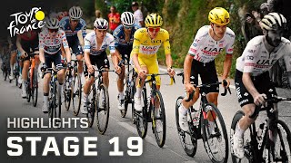 Tour de France 2024 Stage 19  EXTENDED HIGHLIGHTS  7192024  Cycling on NBC Sports [upl. by Kee]