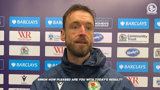 Simon Parker postmatch interview vs Portsmouth [upl. by Rohpotsirhc]