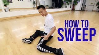 How to Breakdance  Sweeps  Flow Basics [upl. by Sasnett]