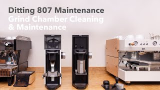 Ditting 807 Maintenance l Grind Chamber Cleaning amp Maintenance [upl. by Elleinet]