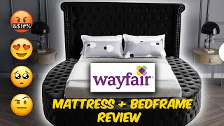 High End Wayfair Bedroom Furniture Review  LA HOUSE TOUR Part 2  Moving Vlogs 2021  Modern Homes [upl. by Philipson]