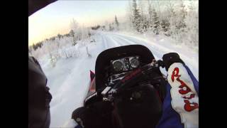 Polaris Indy 500 SP EFI 1992 Christmas Day ride [upl. by Oiragelo]