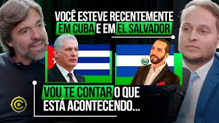 O QUE ESTÁ ACONTECENDO EM CUBA E EM EL SALVADOR   Content Podcast [upl. by Netsrik724]