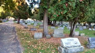 A walk through of Conklin Forest Cemetery [upl. by Kunkle]