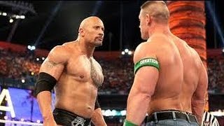 WWE Wrestlemania 29  John Cena Vs The Rock Full Match HD 04072013 [upl. by Tserrof]