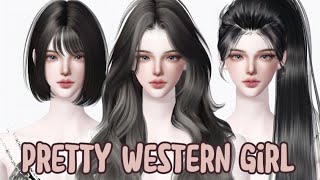 Zepeto Face Tutorial Pretty Western Girl  Oplas Zepeto Girl🦋☕ [upl. by Marcin]