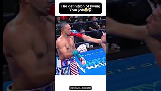 The definition of loving your job😂💀 boxing sports career job mma fighting face funny [upl. by Sihunn]