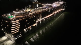 Msc Preziosa departing Southampton October 25th 2024 [upl. by Tavia40]