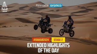 Extended highlights of Stage 2 presented by Aramco  Dakar2024 [upl. by Solomon]